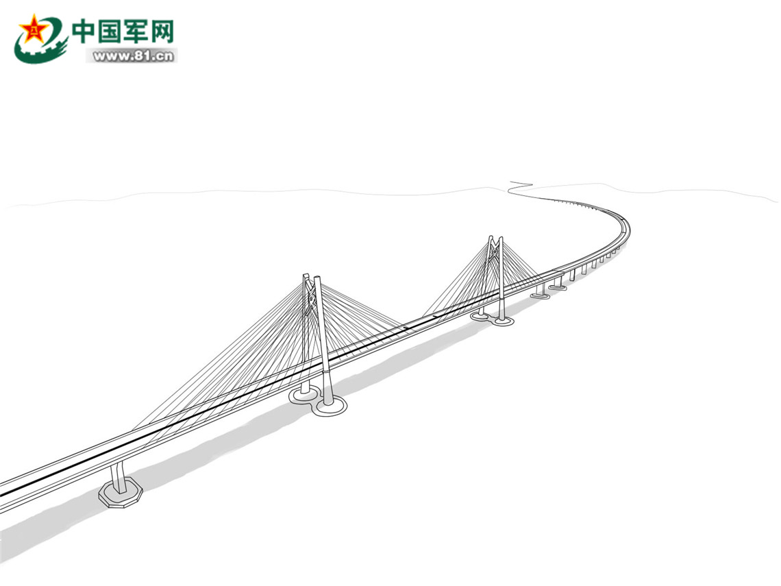 手机看 分享到 2017年7月7日主体工程全线贯通,是世界上最长的跨海