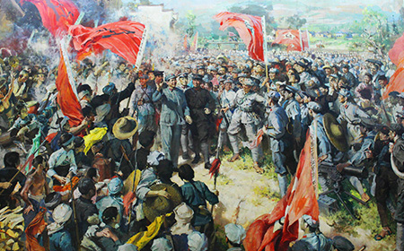 各地工农革命军改称红军并确立了红军建军原则