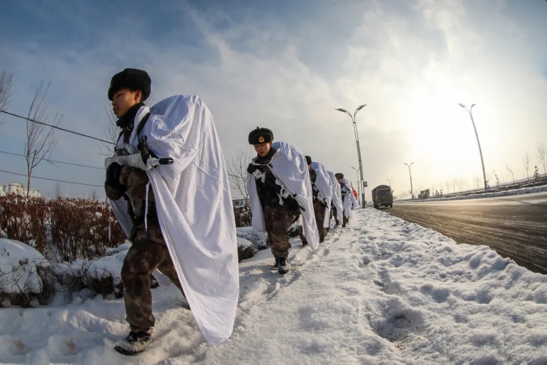 零下20℃,20公里雪野拉练啥滋味?