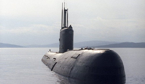 原文配图：俄罗斯“基洛”级潜艇。