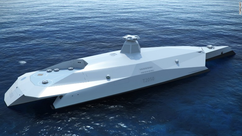 英国海军未来概念舰曝光极科幻