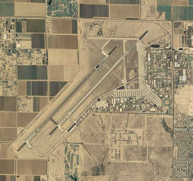 卢克空军基地卫星照片(资料图)