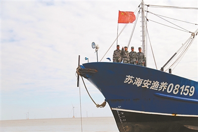 海防民兵船好兵强守海疆