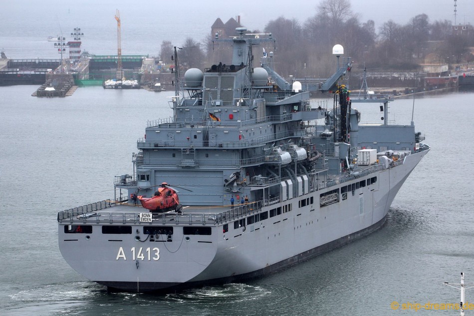 德国海军现役的最大军舰
