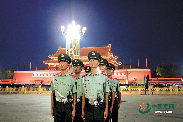 我为祖国站岗,致敬共和国军人