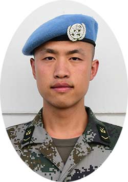 工兵分队卫生员,广东韶关人,1996年3月出生,2014年9月入伍,下士军衔