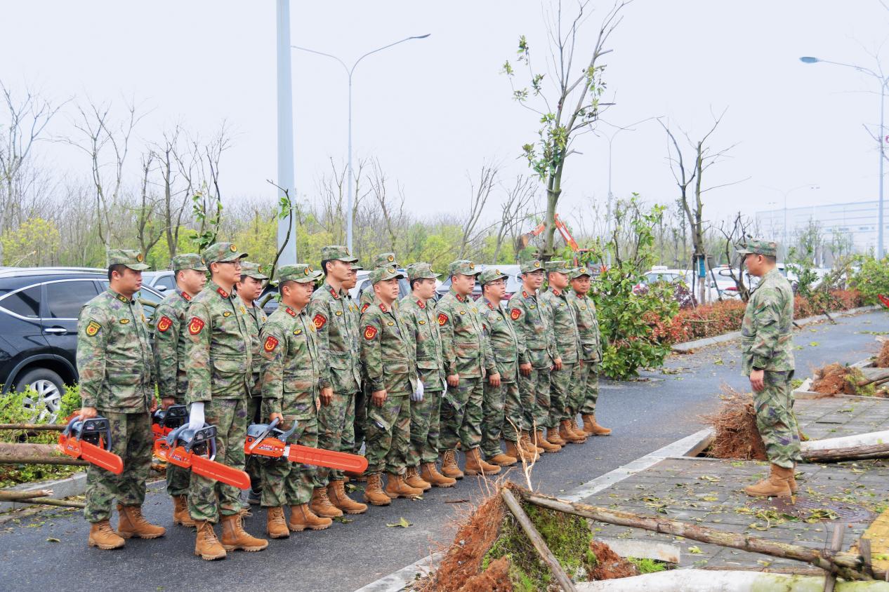 4.3向塘出动民兵抢险救灾1