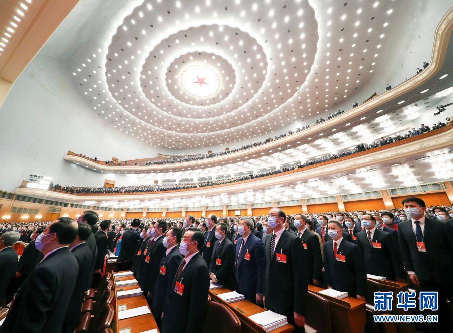 3月5日,第十三届全国人民代表大会第四次会议在北京人民大会堂开幕.