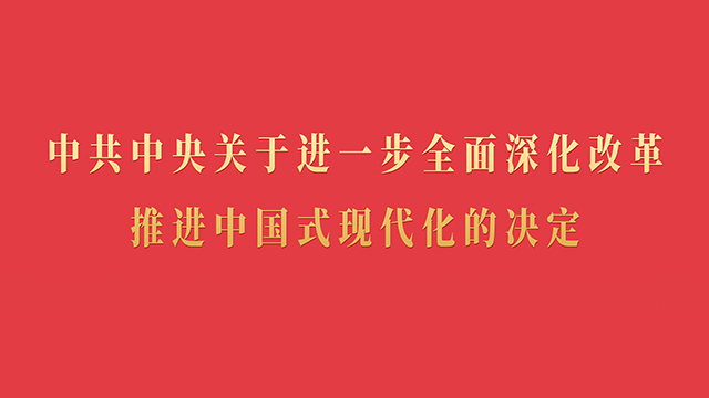 图解15个部分60条丨《中共中央关于进一步全面深化改革 推进中国式现代化的决定》