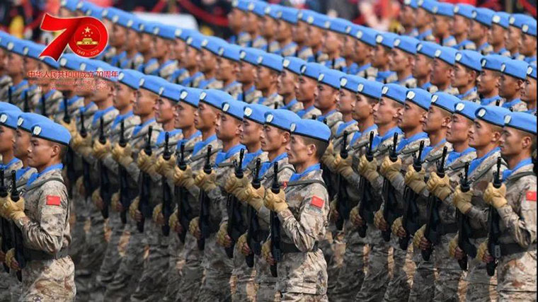 "蓝盔"守护非洲小女孩——中国维和部队的初心和使命
