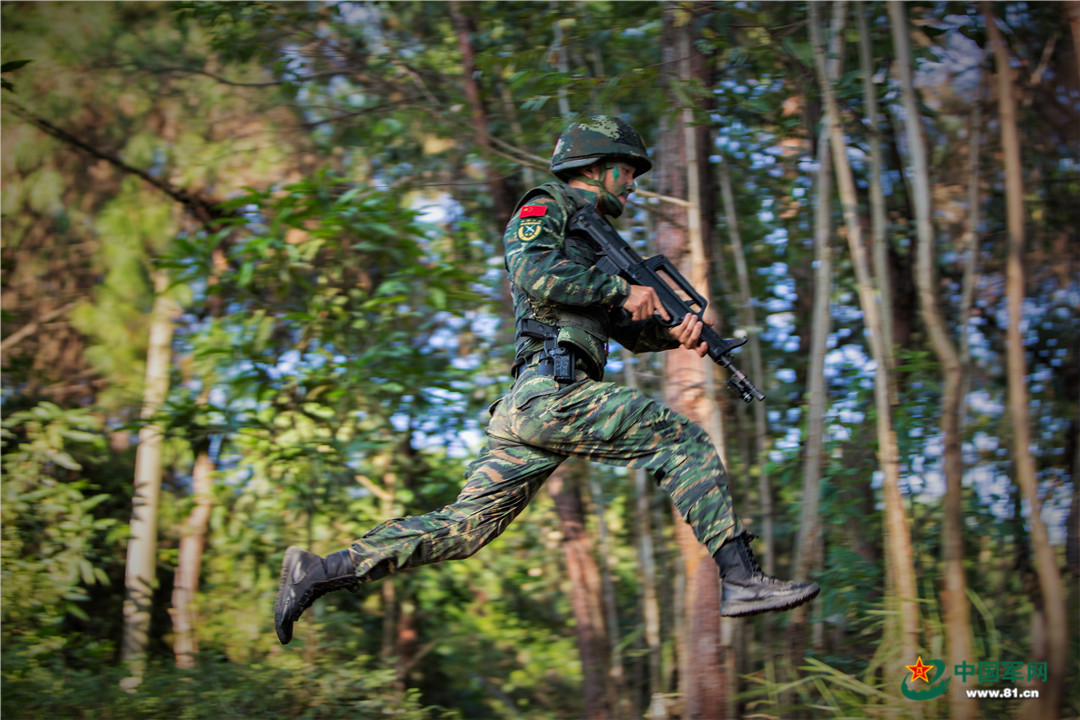 直击武警特战队员捕歼战斗现场 - 中国军网