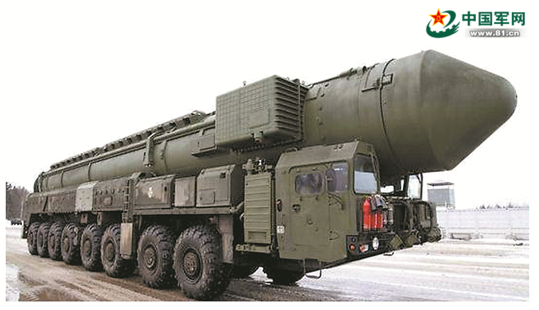 "萨尔马特"重型洲际弹道导弹.