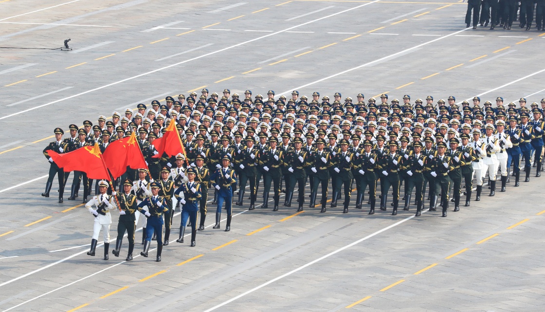 现场高清图丨阅兵时刻(1)