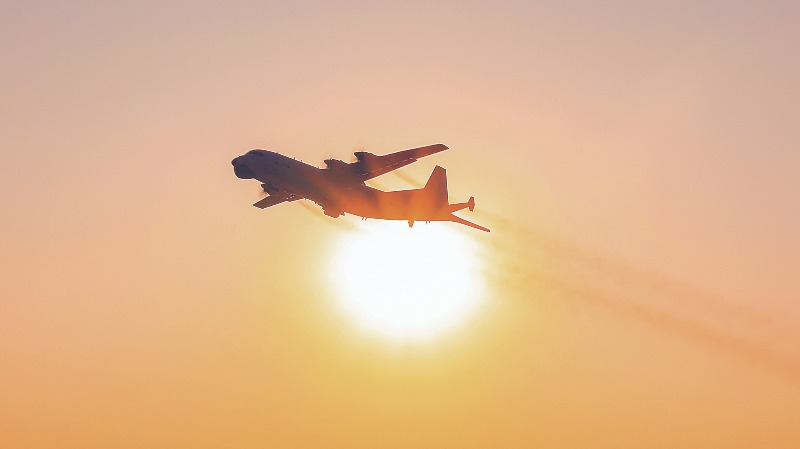 海军航空兵某部反潜训练影像