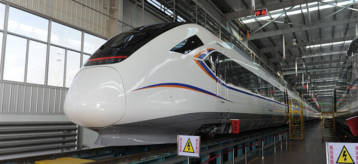 我国首款时速160公里城际动车组正式交付