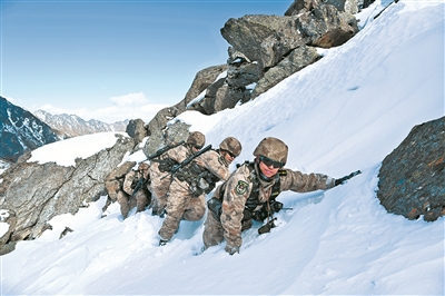 远方,雪山哨点名叫"标沙拉错" - 解放军报 - 中国军网