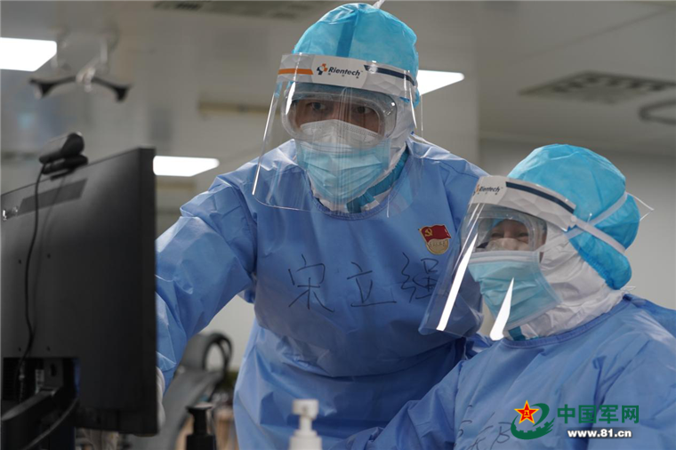 一线抗疫群英谱丨宋立强在火神山医院为患者打开生命通道