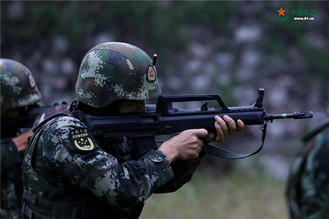 武警贵港支队2020年"五大技术"比武暨第二届军人运动会举行 - 中国军