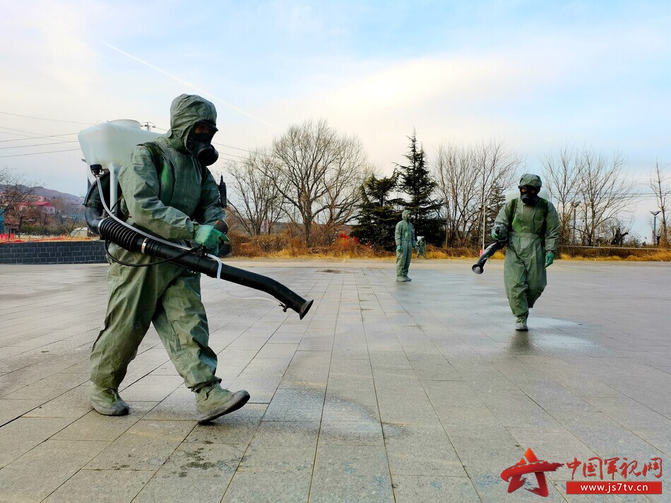 疫情当前 武警官兵再出征