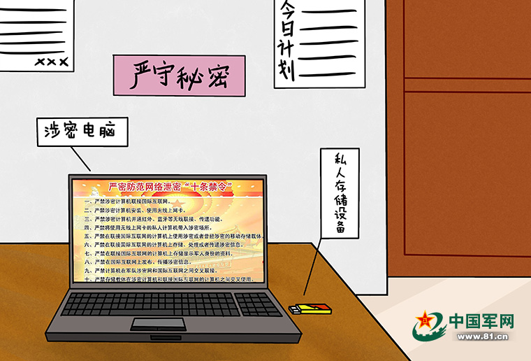 全民国家安全教育日|漫说军营保密"小"事不小