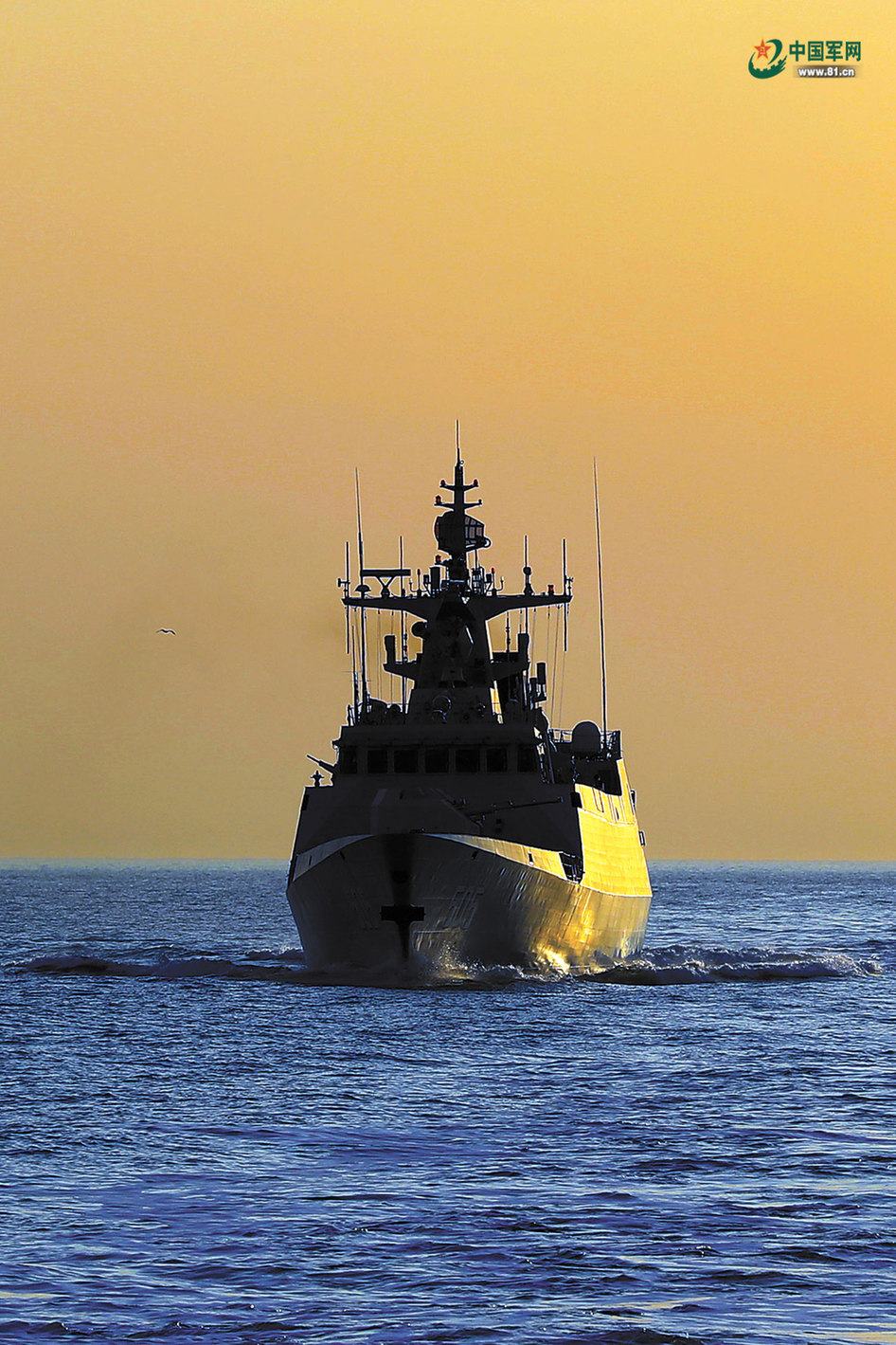 北部战区海军某护卫舰支队组织舰艇编队开展实战化训练 - 中国军网